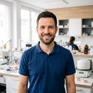 Porträt eines Zahntechnikers aus dem Talentpool